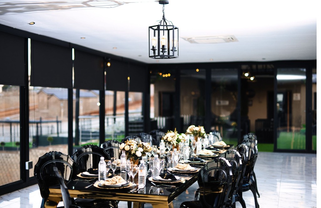 Conference room setup